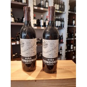 Z prywatnej kolekcji szanowanej rodziny holenderskiej Rioja Alta Vina Tondonia Reserva 0,75L 13% rocznik 2007 2 butelki
