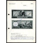 Albums of foreign money, forgeries, withdrawn 8 binders