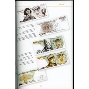 Madejski, Walkowicz. Ausgewählte grafische Entwürfe von Banknoten Madejski Marcin, Walkowicz Tomasz. Ausgewählte grafische Entwürfe von Banknoten der Polnischen Nationalbank.