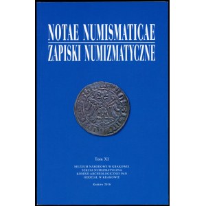 Notae Numismaticae T. XI, 2016.