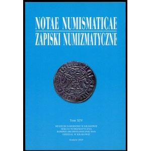 Notae Numismaticae T. XIV von 2019.