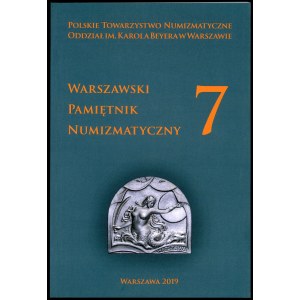 Varšavský numismatický deník svazek 7 z roku 2019.