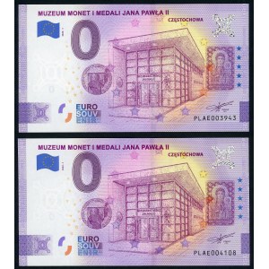 Nula euro Muzeum mincí a medailí, 2020.
