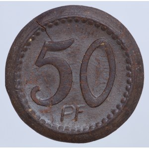 5. Bolesławiec / Bunzlau, 50 fenig 1921
