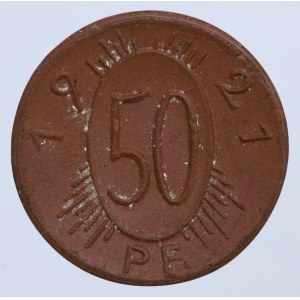 Goleniów / Gollnow, 50 fenig 1921