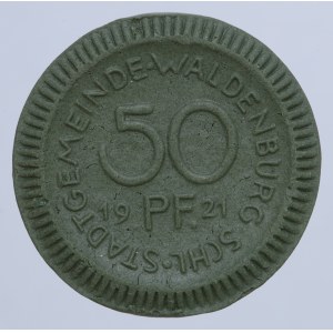 14., Wałbrzych / Waldenburg, 50 fenigów 1921