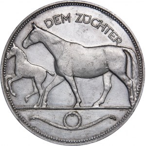 Niemcy, medal za hodowlę koni, 1923.