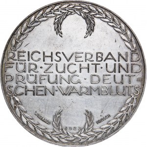 Niemcy, medal za hodowlę koni, 1923.
