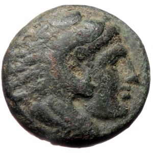 Kings of Macedon. Uncertain mint. Alexander III the Great (336-323 BC) AE (bronze, 5,80 g, 18 mm)