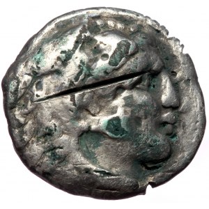 Drachm in Alexander the Great type, subaerat (Silver/bronze, 16,5 mm, 3,70 g), irregular mint (?).