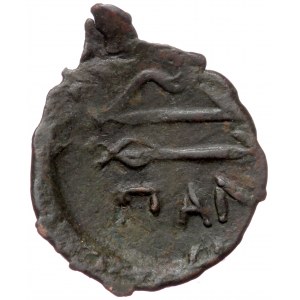 Cimmerian Bosporus, Panticapaeum, AE (Bronze, 16,5 mm, 2,96 g), 1st half of 3rd century BC.