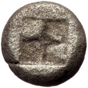 Lesbos, Uncertain AR/Bl Diobol (Silver 1,22g 9mm) ca 500-450 BC