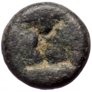 Lesbos, uncertain. Bl Obol (Silver, 0,61g 6mm) ca 500-450 BC