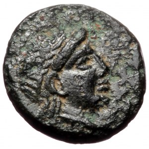 TROAS, Kebren AE (Bronze, 0.92g, 10mm) ca 387-310 BC.