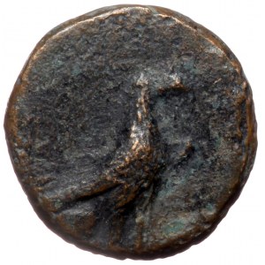 Aeolis, Kyme AE (Bronze,1.03g, 11mm) ca 300-250 BC