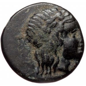 Ionia, Kolophon, AE (bronze, 2,25 g, 14 mm), mag. Exekestes, ca. 330-285 BC