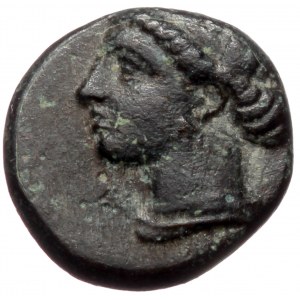 Ionia, Ephesos, AE (bronze, 1,26 g, 12 mm) Circa 375-325 BC