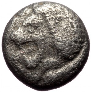 Ionia. Miletos AR diobol (Silver, 1,04g, 9mm) Late 6th-early 5th century BC.