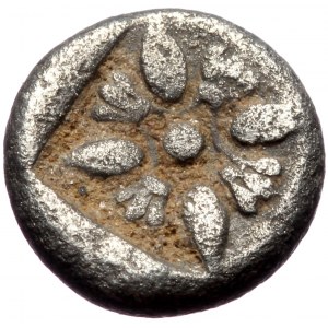 Ionia. Miletos AR diobol (Silver, 1,04g, 9mm) Late 6th-early 5th century BC.