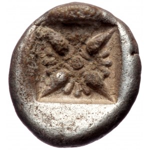 Ionia, Miletos AR diobol (Silver 1,13g 10mm) Late 6th-early 5th century BC.