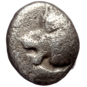 Ionia, Miletos, AR obol (Silver, 9,3 mm, 0,94 g), late 6th century BC.