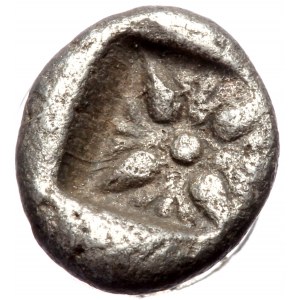 Ionia, Miletos, AR obol (Silver, 9,3 mm, 0,94 g), late 6th century BC.