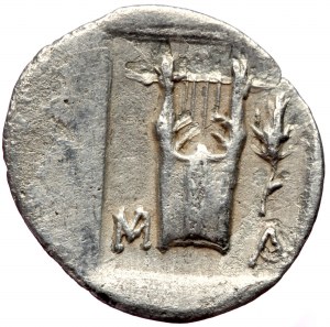 Lycia, Masikytes, AR drachm of League Coinage (Silver, 15,0 mm, 1,16 g), 1st century BC.