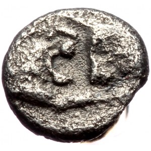 Kigs of Lydia, Kroisos 1/48 Stater (Silver, 0,23g, 6mm) ca 560-546 BC, Sardes.