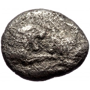 Kings of Lydia. Sardeis 1/8 Stater AR (Silver 1,58g 10mm) Kroisos ca 560-546 BC.