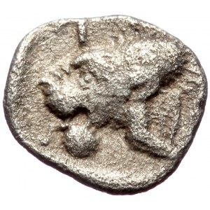Mysia, Kyzikos AR tetartemorion (Silver, 0,22g, 7mm) circa 525-475 BC.