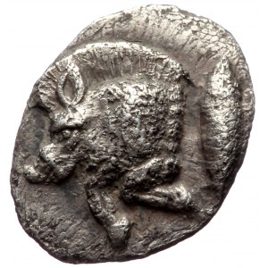 Mysia, Kyzikos AR Hemiobol (Silver, 0,35g, 10mm) ca 450-400 BC