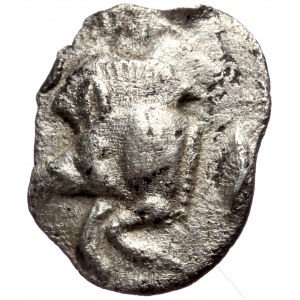 Mysia, Kyzikos AR hemiobol (Silver, 0,34g, 9mm) ca 450-400 BC.