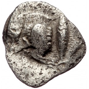 Mysia, Kyzikos AR hemiobol (Silver, 0,32g, 10mm) ca 450-400 BC