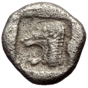 Mysia, Cyzicus, AR obol (Silver, 10,1 mm, 1,14 g), 5th century BC.