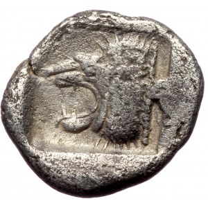 Mysia, Cyzicus, AR obol (Silver, 11,5 mm, 1,11 g), 5th century BC.