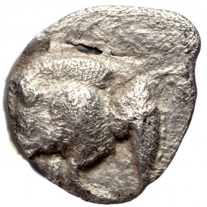 Mysia, Cyzicus, AR tetartemorion (Silver, 9,9 mm, 0,31 g), 5th century BC.