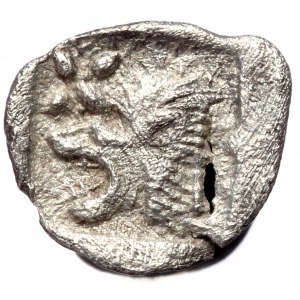 Mysia, Cyzicus, AR tetartemorion (Silver, 9,9 mm, 0,31 g), 5th century BC.