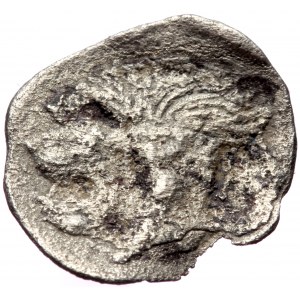 Mysia, Kyzikos AR Obol (Silver, 0,66g,12mm) ca 450-400 BC