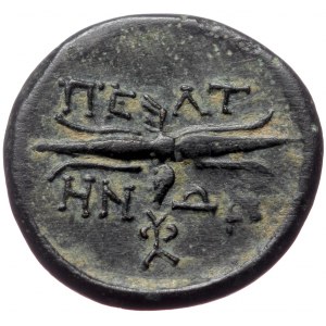 Phrygia, Peltae, AE (bronze, 2,82 g, 17 mm) 2nd cent. BC?