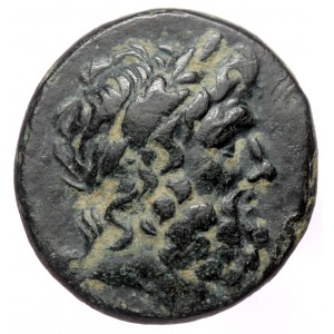 Phrygia, Apameia, AE (Bronze, 22,3 mm, 8,58 g), struck under Kefisodotos magistrate, son of Dios, ca. 100-40 BC.