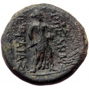 Pamphylia, Perga, AE (bronze, 5,00 g, 19 mm). 2nd-1st cent. BC.