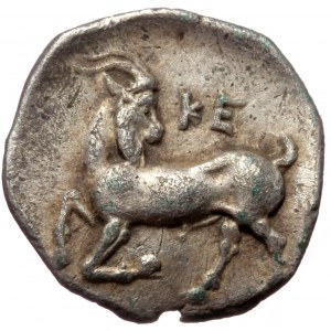 Cilicia, Kelenderis, AR obol (Silver, 11,4 mm, 0,73 g), ca. 425-400 BC.