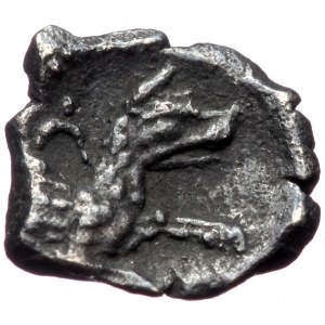 Lycaonia, Laranda AR Obol (Silver, 0,54g, 9mm) ca 324-323 BC.