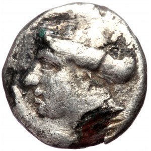 Paphlagonia, Sinope, ca. 4th cent. BC, AR fourree hemidrachm (Silver, 14,4 mm, 2,23 g).