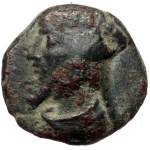 Kings of Cappadocia, Ariarathes IV (ca 220-188 BC) AE (Bronze, 3.98g, 17mm)