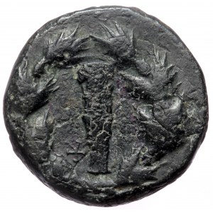 Cilicia, Tarsos as Antiocheia ad Kydnum, AE (Bronze, 20,9 mm, 9,52 g), time of Antiochos IV of Syria, 175-164 BC.
