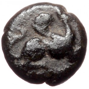 Unreaserched Greek AE chalkous (Bronze, 0.62g, 7mm)