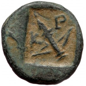 Lycian League,. Æ (bronze, 2,27 g, 14 mm) mag.Cragus, c. 30-27 BC.