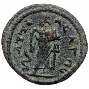 LYDIA. Attaleia AE (Bronze, 19,7 mm, 2,83 g) Septimius Severus (193-211)