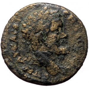 Lydia, Saitta, Septimius Sever (193-211), AE diassarion (?), AE (Bronze, 25,2 mm, 8,24 g), struck under Andronikos, firs